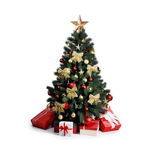 christmas tree image masking editing